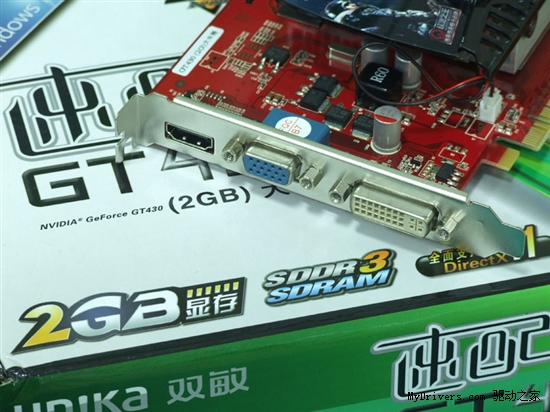 2GB显存彪游戏！双敏GT430仅售499元