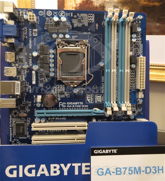 技嘉展示多达七款Intel 7系列主板