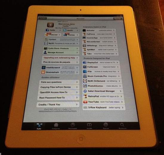 静待工具发布 iPad 2实现iOS 5.0.1完美越狱