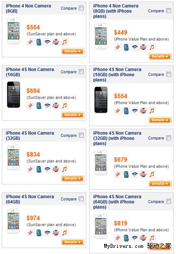 无摄像头版iPhone 4、iPhone 4新加坡开卖