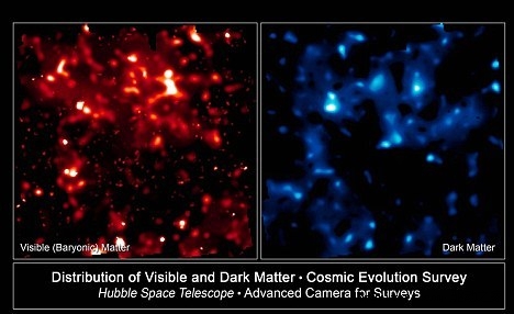 天文学家观测到100亿光年外暗物质星系