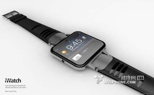 第二代苹果手表iWatch概念设计图亮相