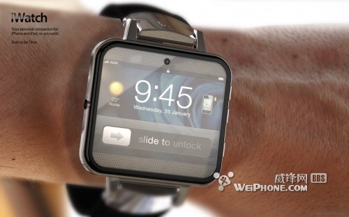 第二代苹果手表iWatch概念设计图亮相