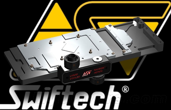 单插槽全覆盖：Swiftech 7970水冷头预览