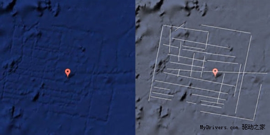 Google Earth删除亚特兰蒂斯神秘地标