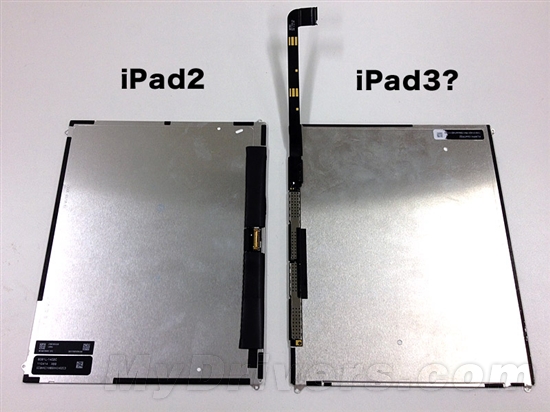 iPad 3屏幕面板曝光