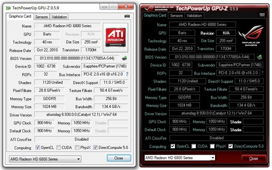 GPU-Z 0.5.9发布 支持HD 7700