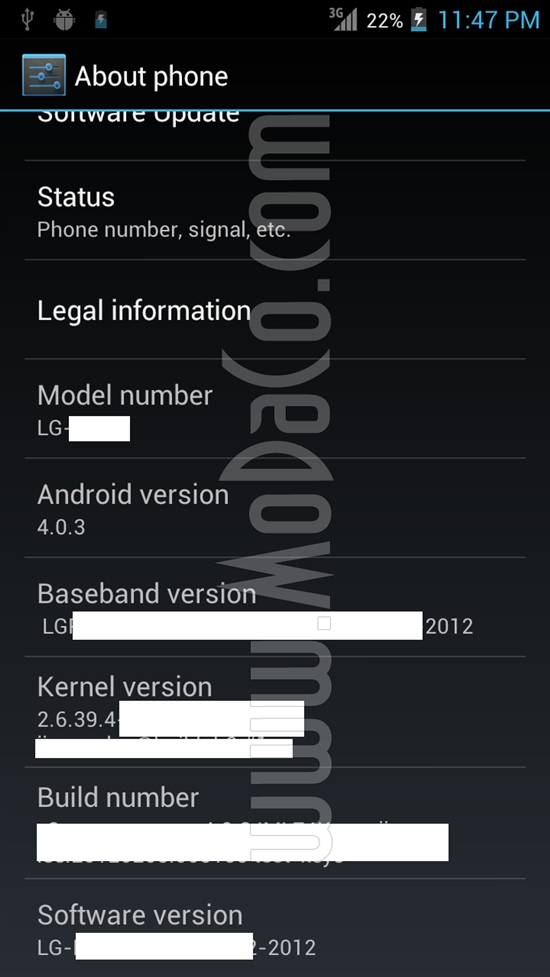 LG四核手机跑分图曝光：性能秒杀Galaxy Nexus