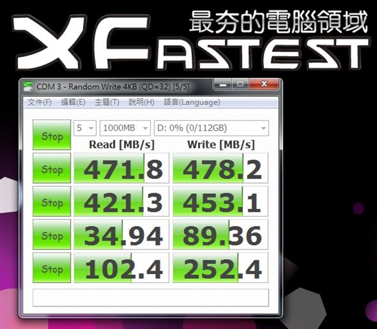 读写超500MB/s 威刚S510固态硬盘性能测试