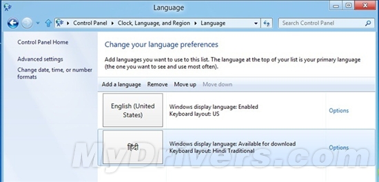Windows 8：随心所欲选择你的语言