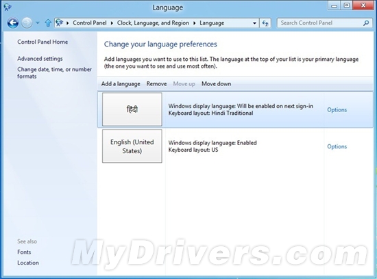 Windows 8：随心所欲选择你的语言