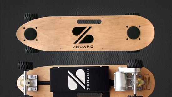 世界第一款真正的电动滑板