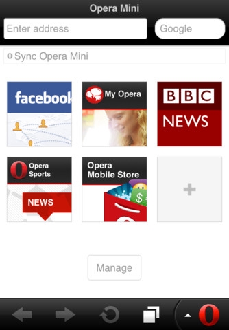 iOS Opera Mini 7ʽ