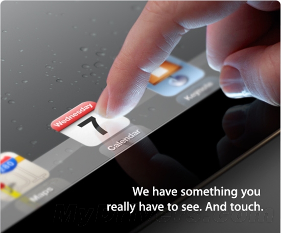 iPad 3要来了！苹果确定3月7召开发布会
