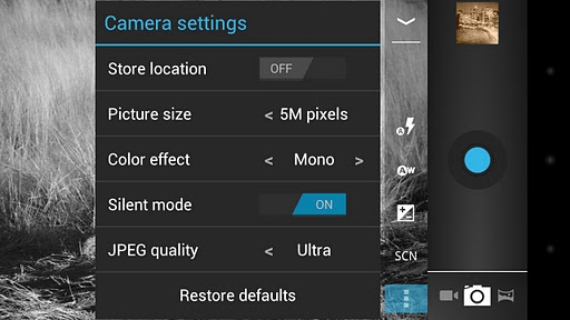 试试Android 4.0相机应用？