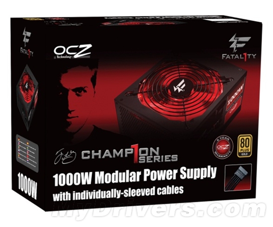 OCZ、Fatal1ty携手打造1000W高端电源