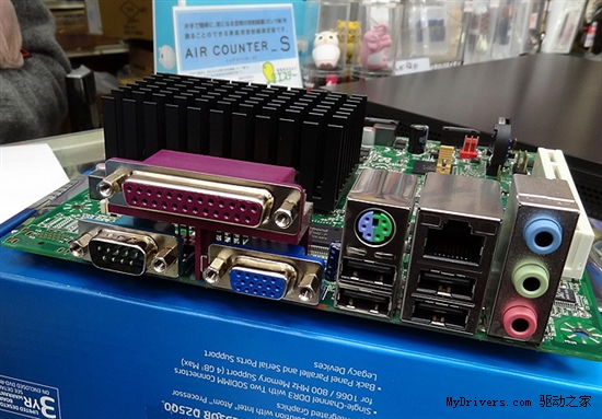 Intel Atom D2500迷你小板首度上市