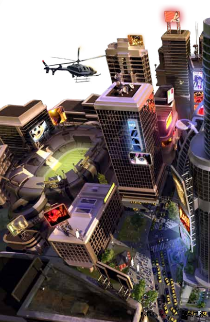 《模拟城市5》开发中 艺术设定图泄露