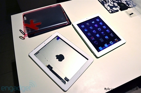 组图：iPad 3 VS. iPad 2真机对比