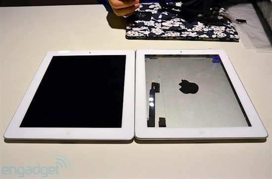 组图：iPad 3 VS. iPad 2真机对比