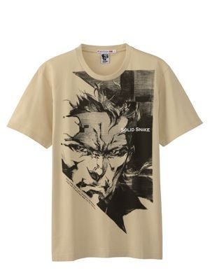 优衣库KONAMI推《合金装备》25周年纪念T恤