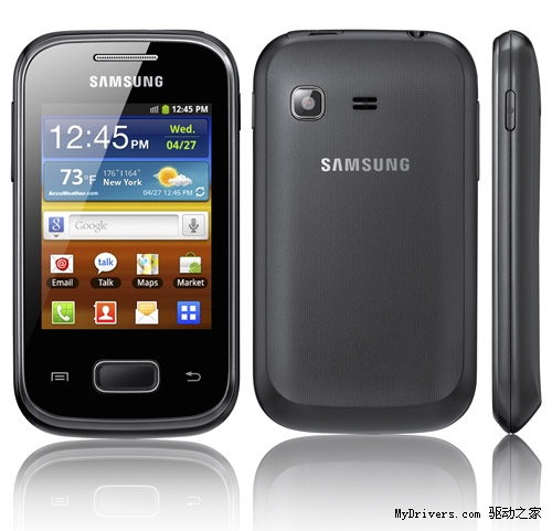 回归小屏 三星发布2.8寸智能机Galaxy Pocket
