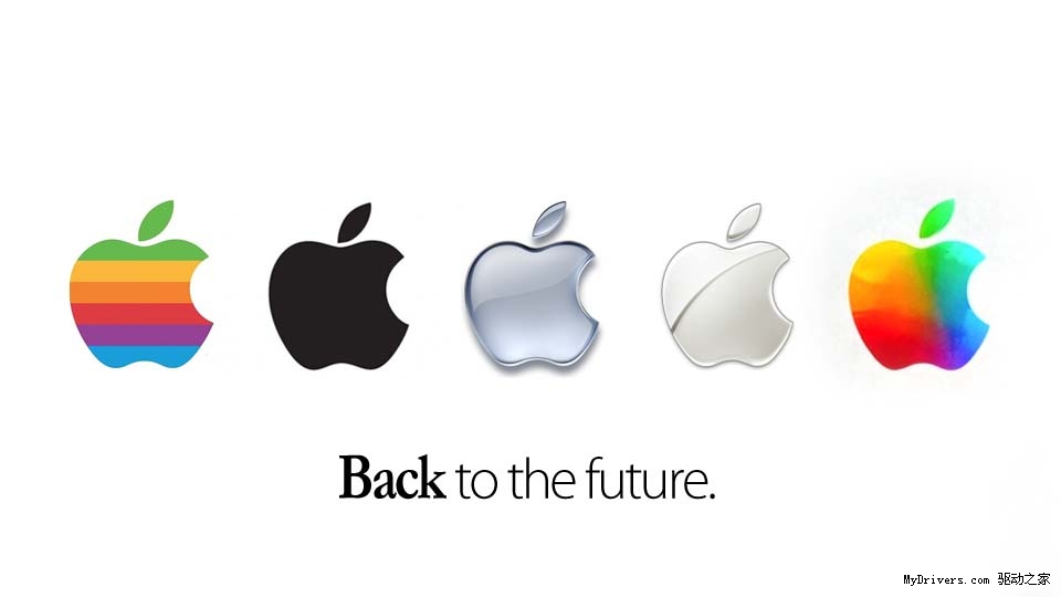 [图]回归彩色 苹果新logo亮相