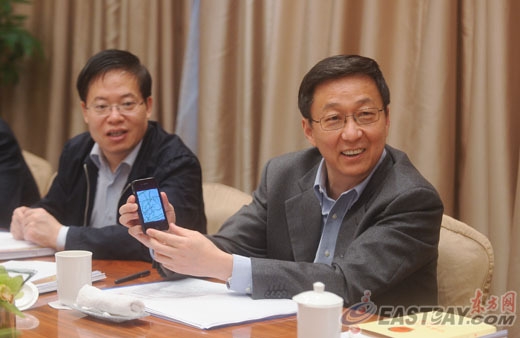 上海市长韩正微博潜水关注网络舆情