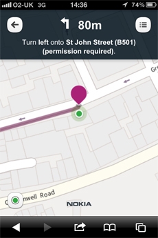 诺基亚推出语音地图导航服务：支持iPhone