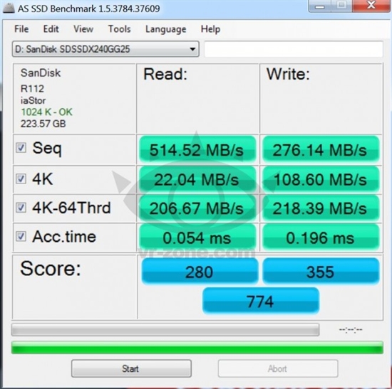 SanDisk首款SATA 6.0Gbps Extreme 240GB实测