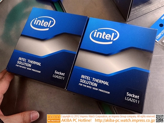 LGA2011专用 Intel原厂Fanless版散热器现身