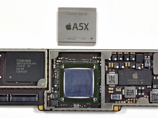 苹果A5X核心图真相：45nm工艺 面积堪比SNB