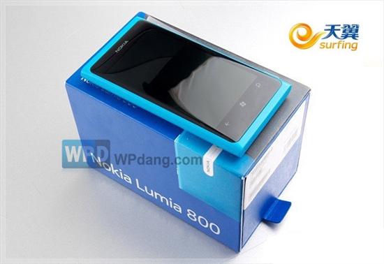电信版Lumia 800于3月31日正式开卖