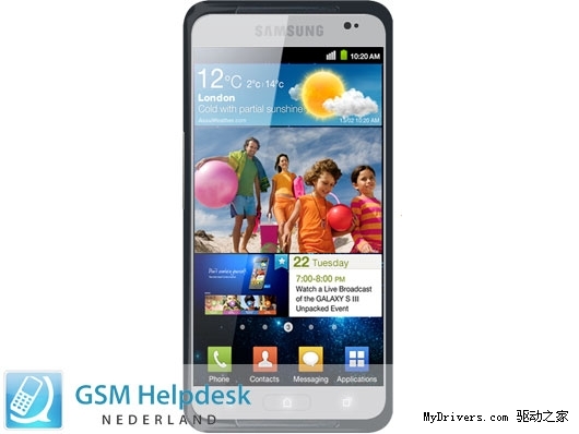 Galaxy S III屏幕曝光：319ppi+RGB矩阵排列