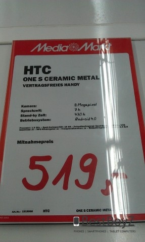 HTC One S/X德国已抢先开售？