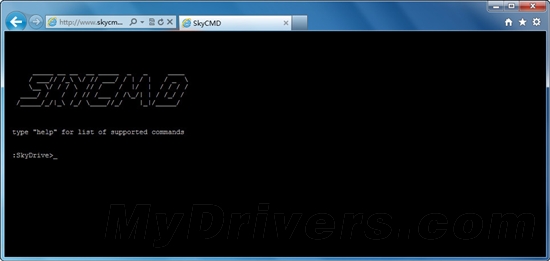 微软愚人节复古 SkyDrive迎来命令行操作界面