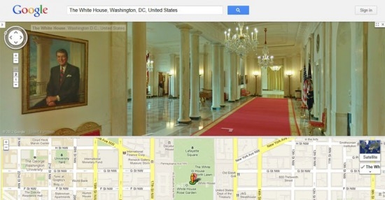 Google扩展博物馆街景服务：可游览白宫