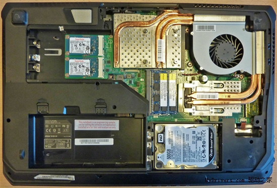 微星超级RAID游戏本：一个HDD、俩mSATA SSD