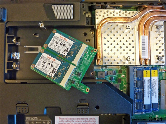微星超级RAID游戏本：一个HDD、俩mSATA SSD