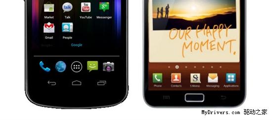 Galaxy S III采用实体Home键+5列UI布局？