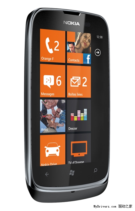 世界首款 诺基亚Lumia 610 NFC发布