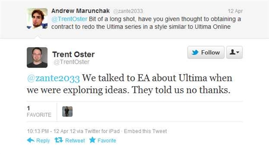 经典名作《冰风谷》也将重制 EA拒绝《创世纪》复刻