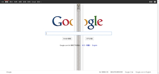 Google首页涂鸦纪念拉链发明人吉德昂·逊德巴克
