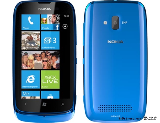 诺基亚Lumia 610行货版开卖：售价1699元
