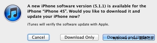 苹果发布iOS 5.1.1更新