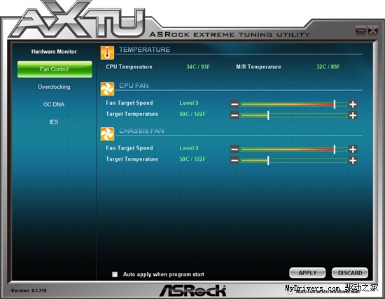 简单好用 华擎极限超频工具AXTU 1.219版