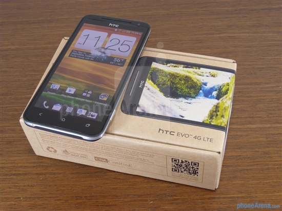 搭载骁龙S4 HTC EVO 4G LTE开箱+跑分