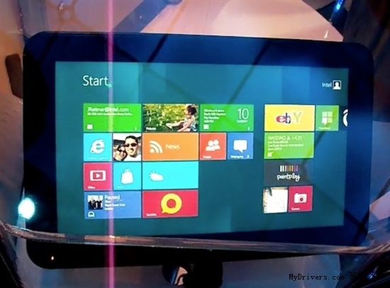 传英特尔Windows 8平板机将于11月上市