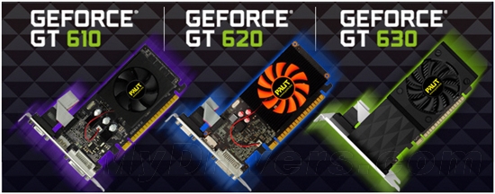 GeForce GT 630、620、610蜂拥而至！
