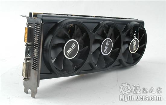 六风扇大台风 华硕非公版HD4870X2交火测试